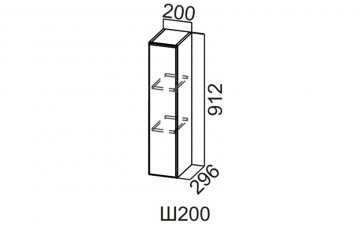 Шкаф Навесной «Модерн Ш200/912»
